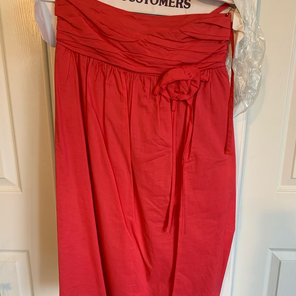 Pink/coral babydoll dress. Worn once.